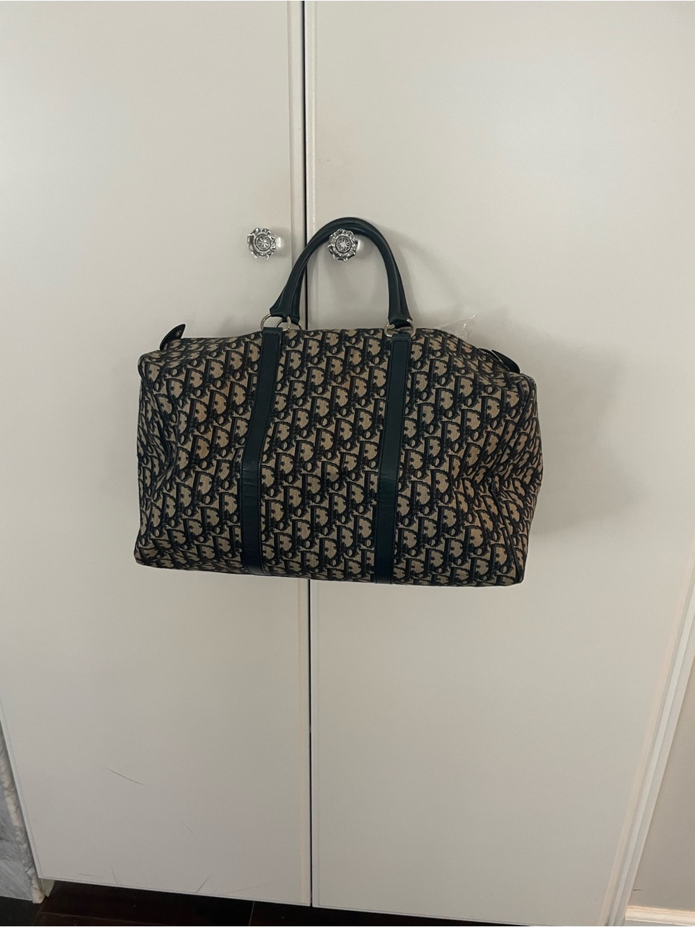 Dior ( CHRISTIAN DIOR) vintage d duffle Boston bag diorrisima